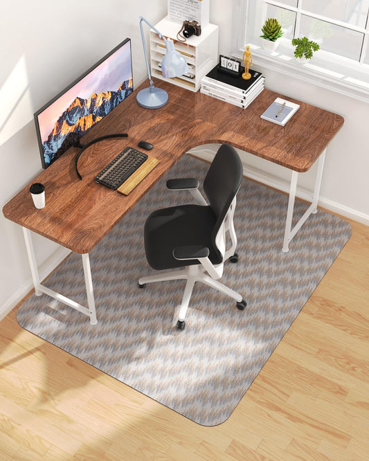 Blvornl Large Office Chair Mat for Hardwood Floor Protection