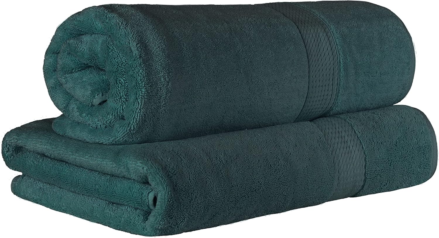 Superior Egyptian Cotton Pile Bath Sheet Set of 2 for Luxury