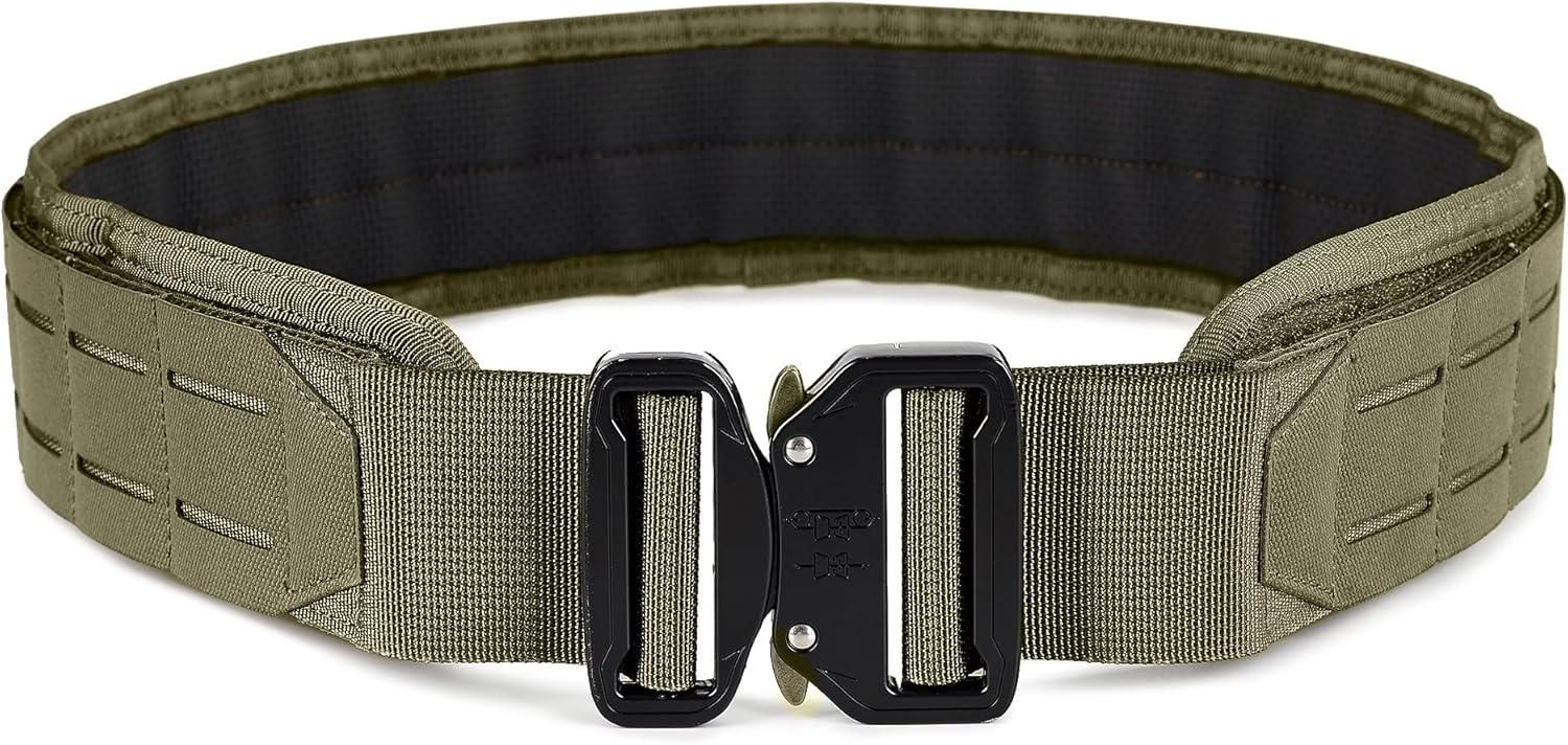 WOLF TACTICAL Molle Battle Belt for Tactical Gear and Duty Use