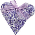 Dried Lavender Heart Sachets for Drawers and Closets - Long Lasting