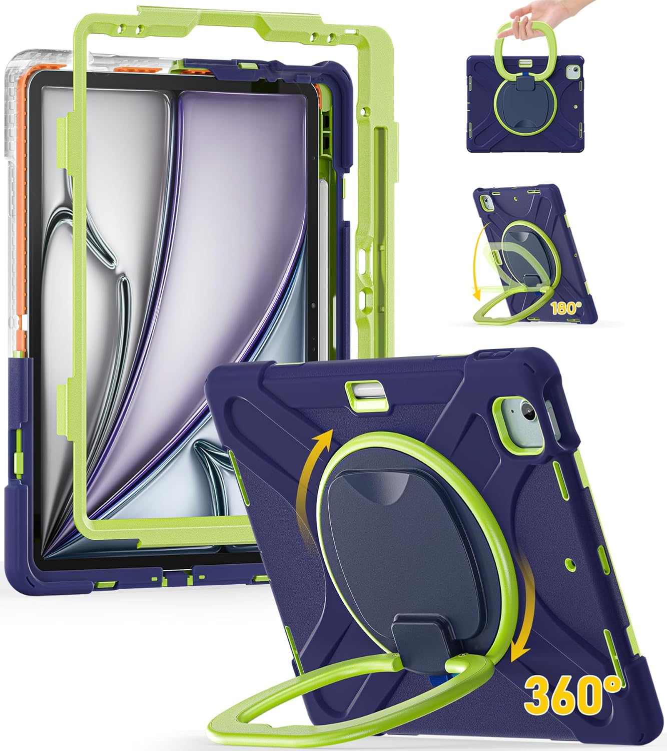 Military Grade Silicone Protective Cover for iPad Air & Pro