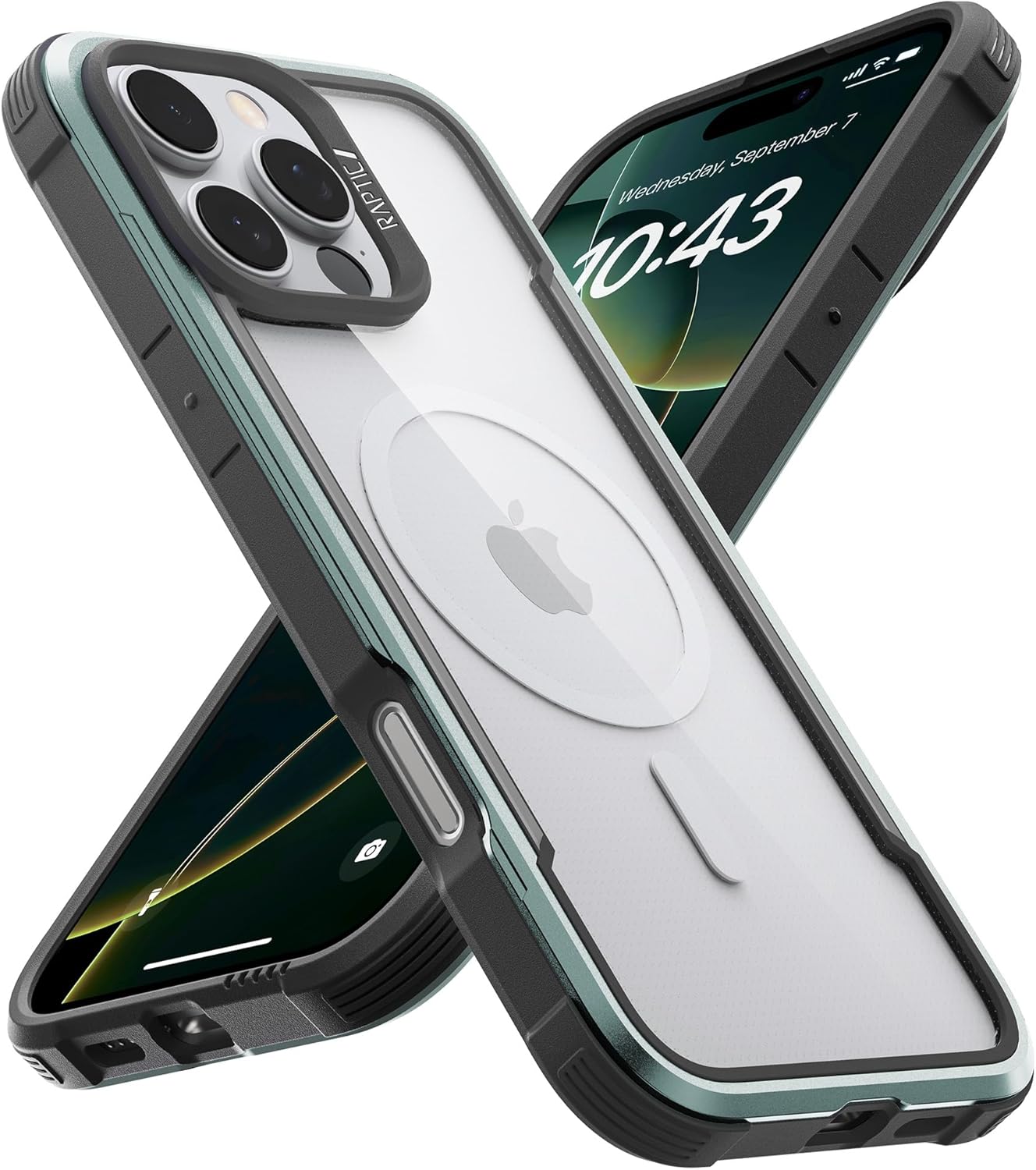 RAPTIC Shield Magnetic iPhone 16 Pro Case - Shockproof & Durable