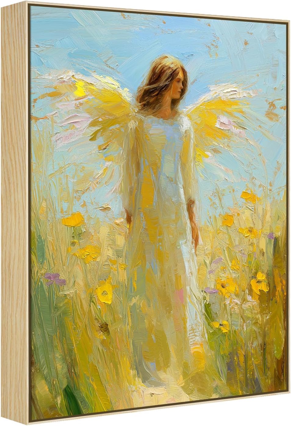 16x24 Canvas Frame for Abstract Landscape Paintings Display
