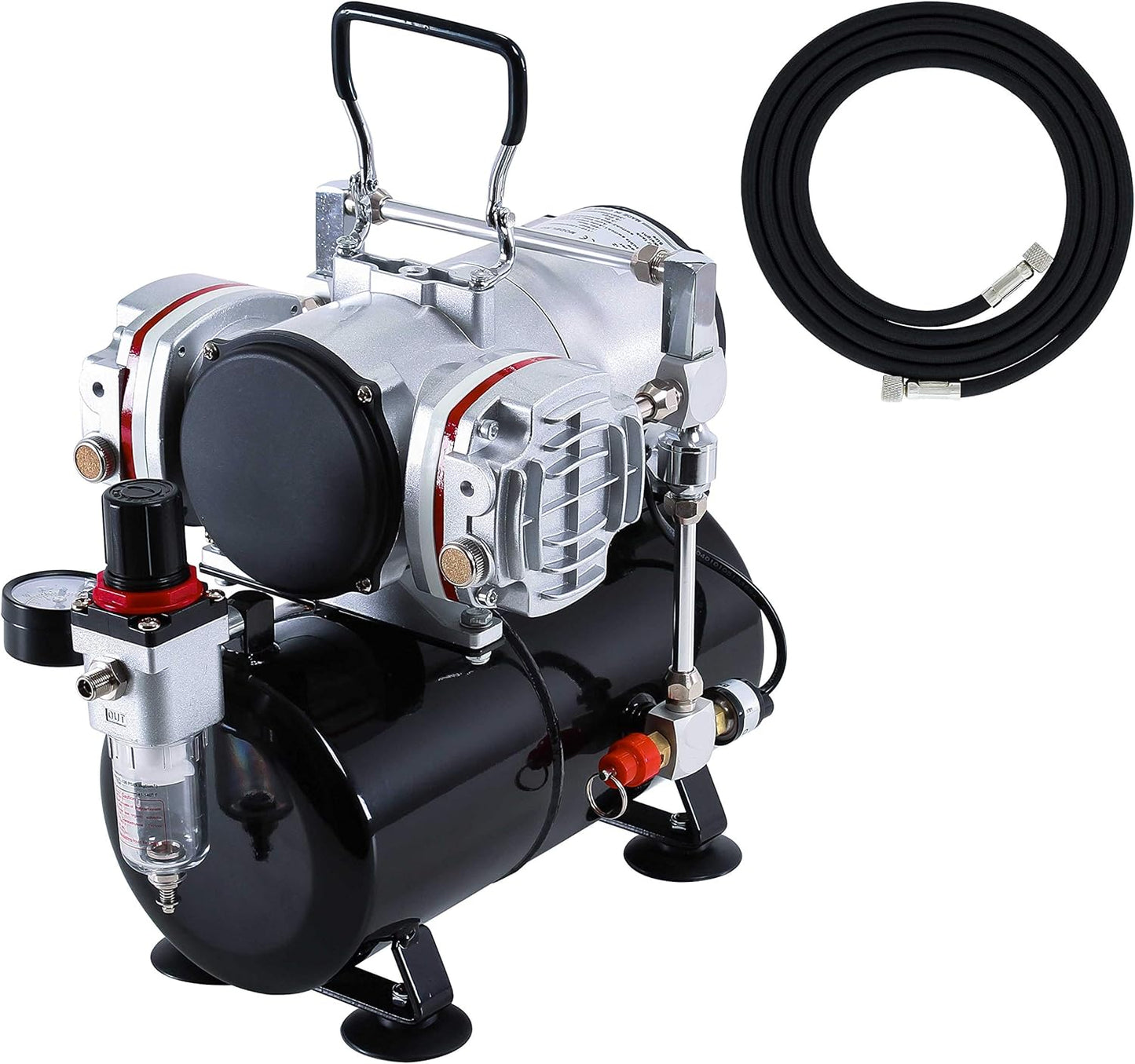 Master Airbrush TC-828 Compressor: High-Performance Dual Support