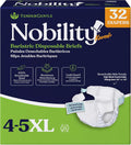 4-5xl Bariatric Adult Diapers for Men and Women - 32 Count