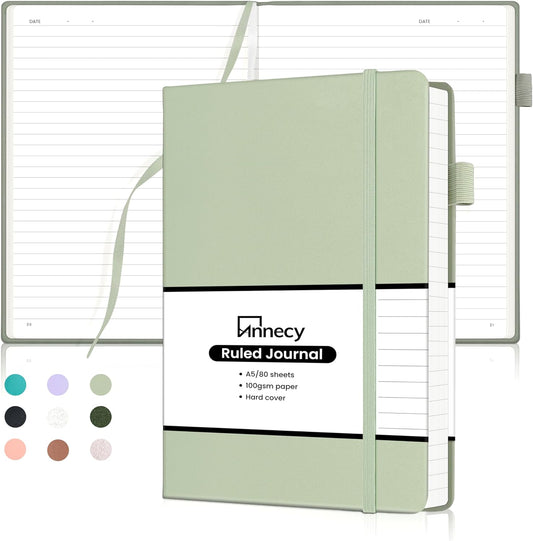 Annecy Hardcover Journal, Numbered, College Ruled, Premium Paper