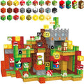 200PCS Magnetic Blocks Building Toys 1in Light Up Magnet Cubes