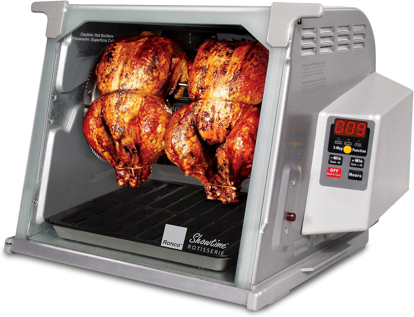 Ronco ST5000PLAT Digital Showtime Rotisserie for Perfect Cooking