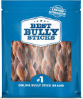 Bully Sticks 4-5 in Braided Chews - Digestible Dental Treat