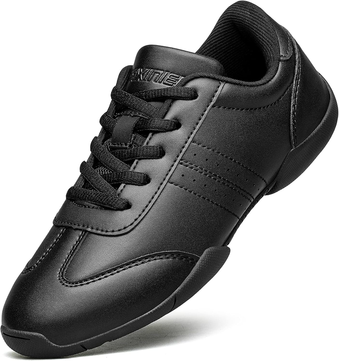 BAXINIER Youth Girls White Cheerleading Shoes for Active Fun
