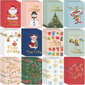 48 Pieces Christmas Notepad Mini Notebooks - Bulk Merry Christmas