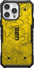 iPhone 16 Pro Yellow Topography Case - MagSafe Compatible
