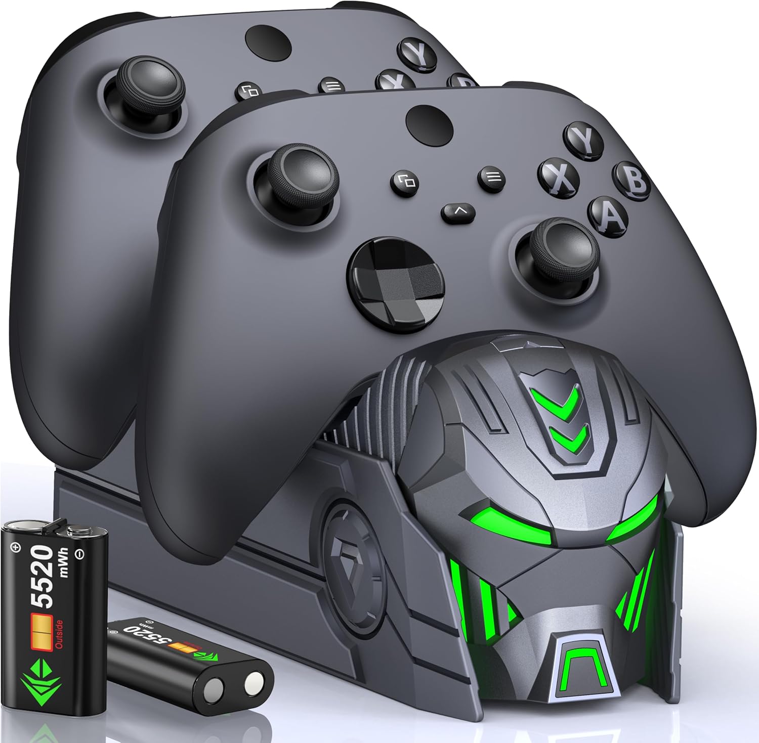 Xbox Controller Charging Station with 2X 5520mWh Batteries
