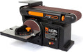 Benchtop Belt and Disc Sander with 4 x 36 in Belt - Versatile Power