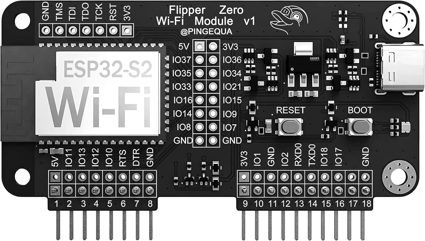 Flipper Zero Wi-Fi Devboard for Wireless Penetration Testing