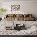 Vintage 8x10 Washable Area Rug for Living Room & Bedroom