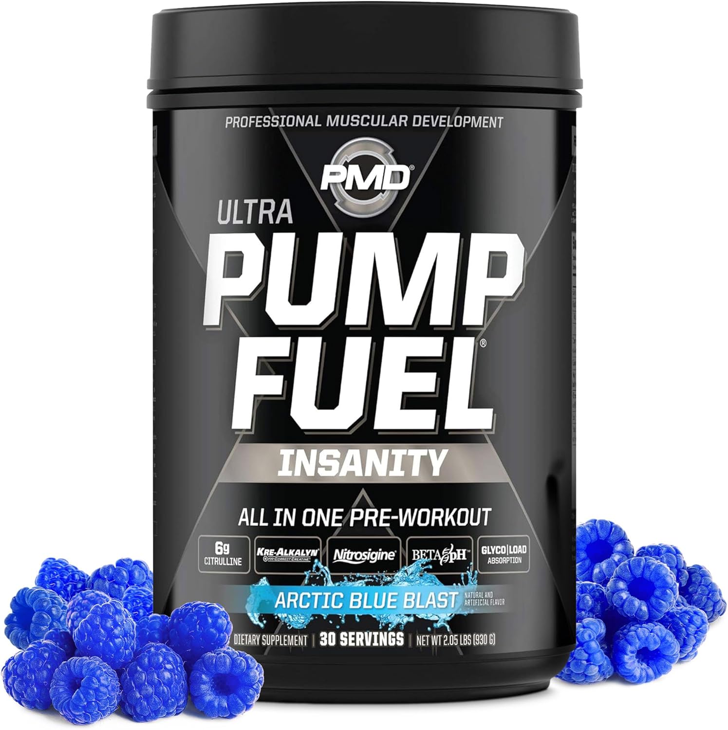 PMD Sports Pump Fuel Ultra Insanity - Premium Pre Workout Powder