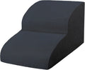 Dog Stairs for Small Dogs - Extra Wide Foam Steps for High Beds