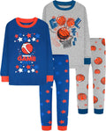 Boys 100% Cotton Long Sleeve Pajamas Size 18Months-12Years - Soft kids