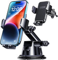 Car Phone Holder Mount - Military-Grade Suction, 3-in-1 Universal