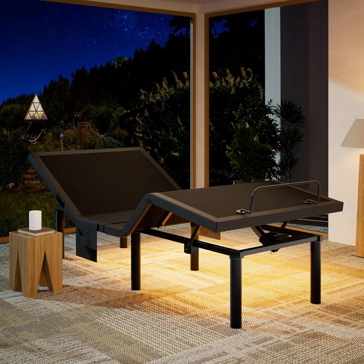 Marsail NS0 Twin XL Adjustable Bed Base with Smart Features