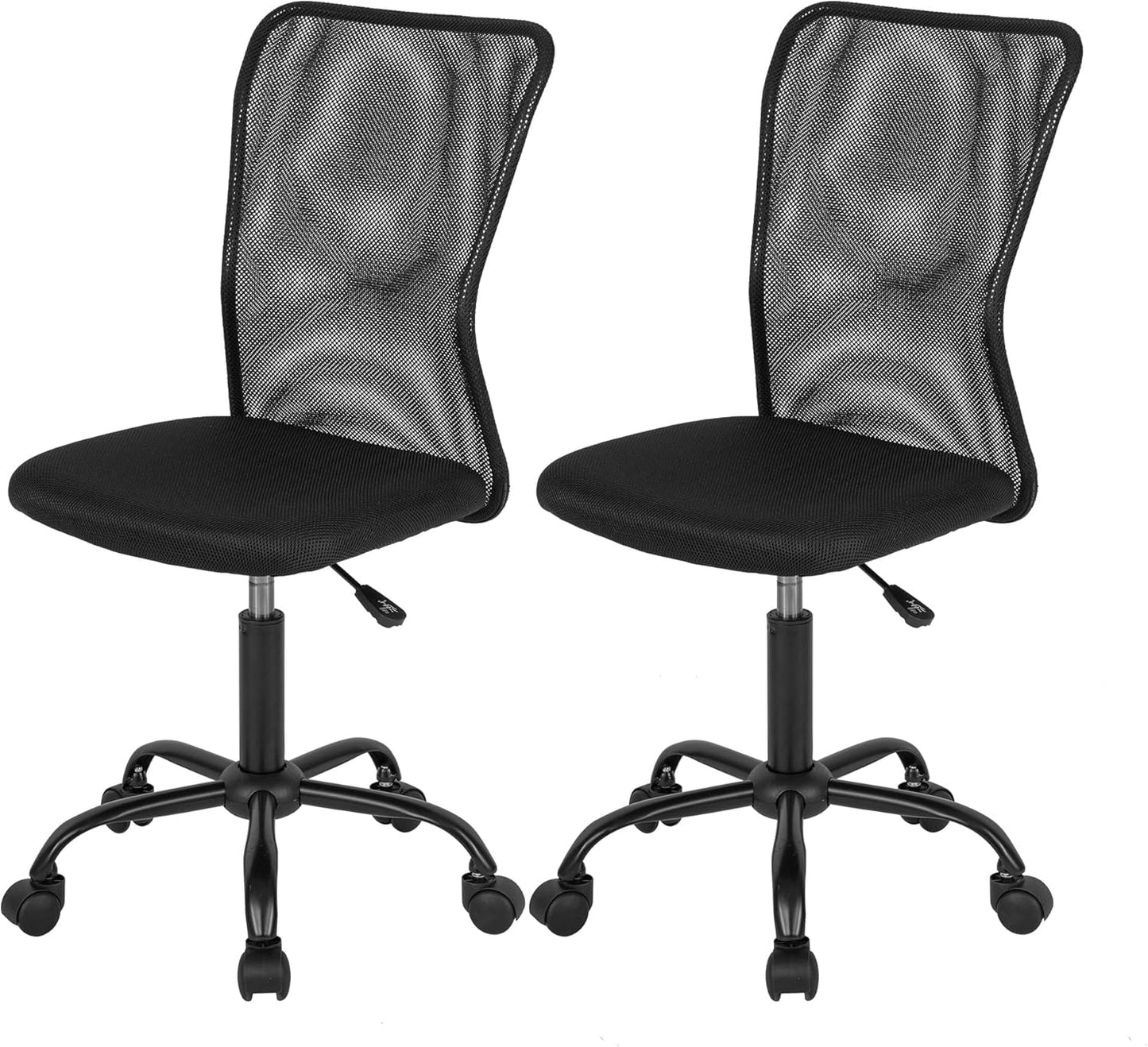 Ergonomic Mid Back Mesh Desk Chair with Lumbar Support for Comfort