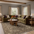 Bavni Washable Rugs 8x10 for Living Room and Dining Room