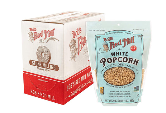 Bob's Red Mill White Popcorn - Non GMO, Whole Grain Powerhouse