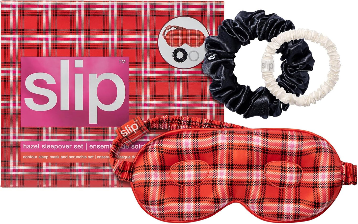 Slip Pure Silk Beauty Sleepover Set for Lashes and Hair Care