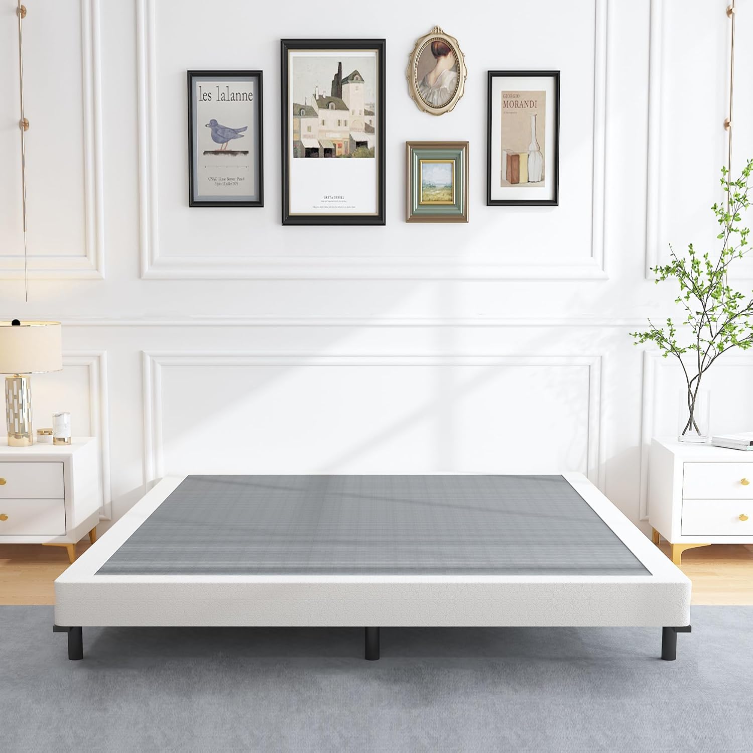 ALDRICH Low Profile Box Spring King Size for Ultimate Comfort