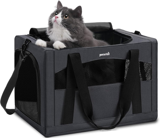 Pecute Cat Carrier: Breathable, Portable, and Safe for Travel