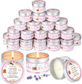 Bear Baby Shower Tealight Candles 24-Pack - Lavender Scented Favors