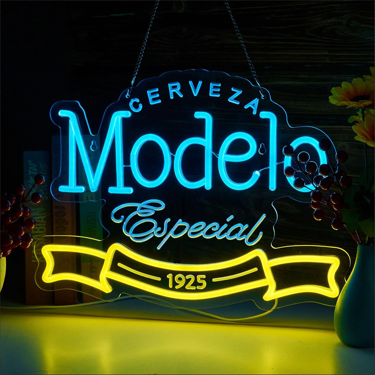 Model Neon Sign for Wall Decor by WanliNeon - Dimmable LED
