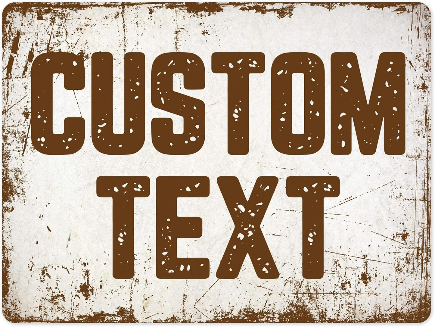 Custom Street Sign with 11 Font Colors and 22 Sizes Available