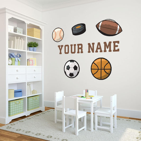 Premium Personalized Life Sized Wall Decal for Kids Room Decor