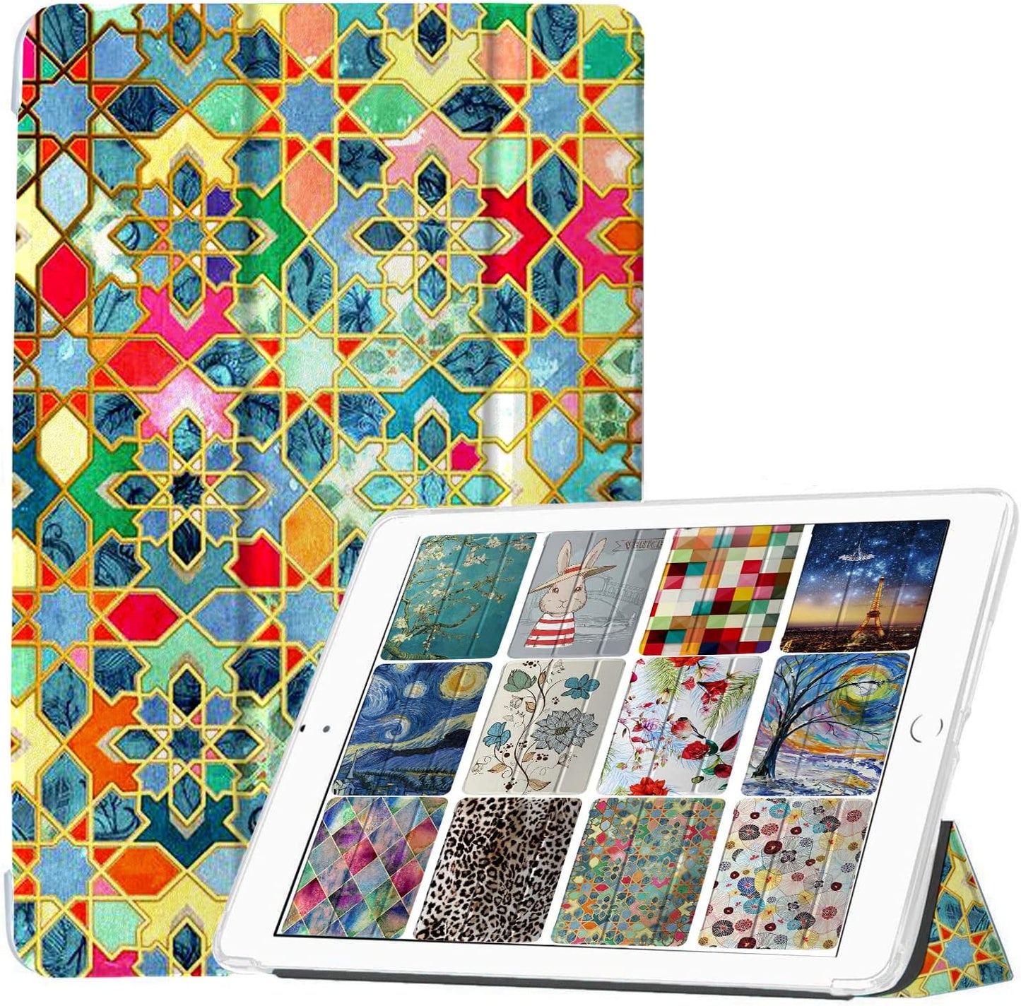 DuraSafe Cases for iPad 7th Gen 10.2in 2019 - Stylish Protection