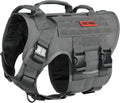 OneTigris Large Tactical Dog Harness - No Pull, Heavy Duty Control