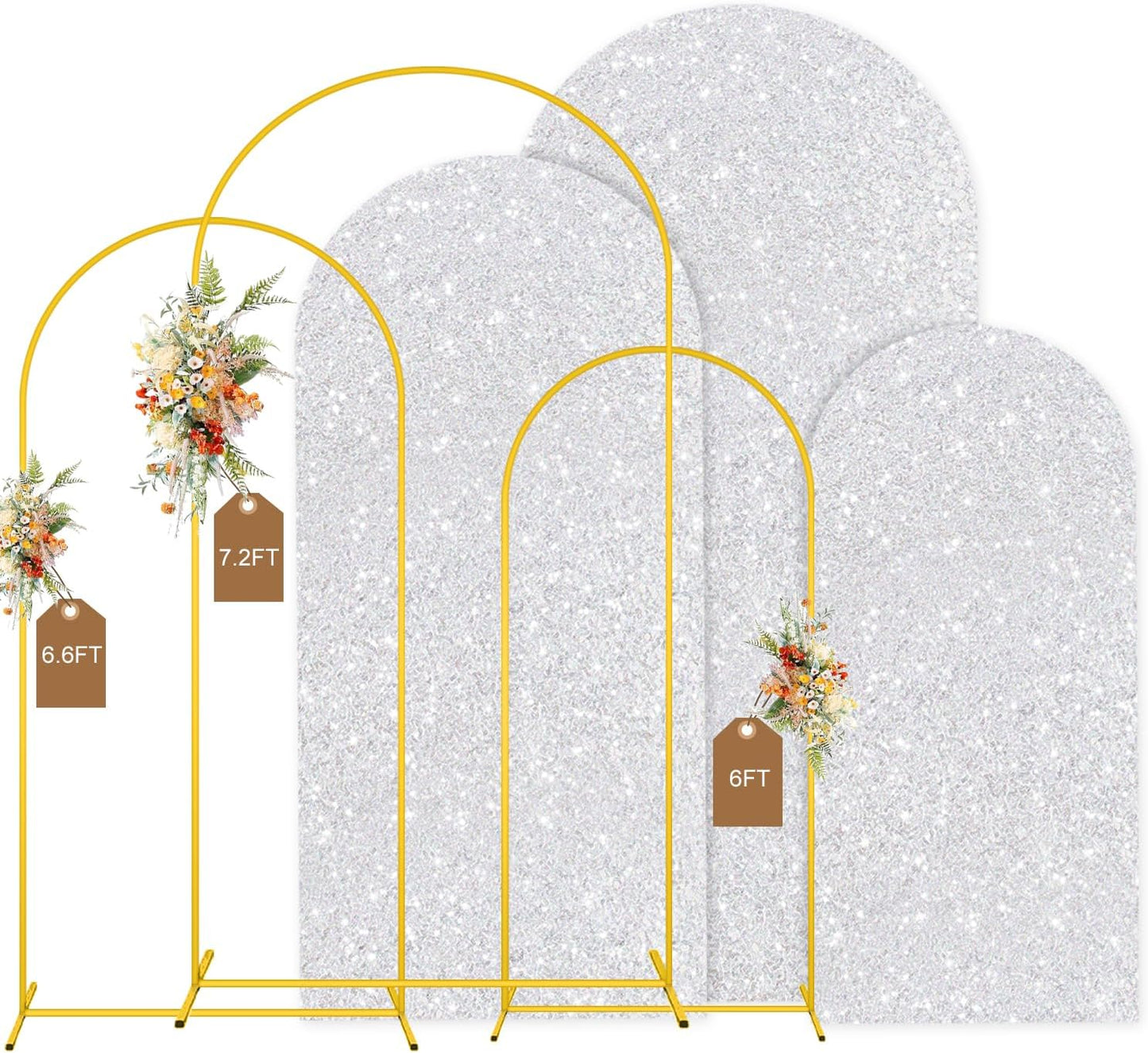 MODFUNS Arch Backdrop Stand Set for Stunning Event Decorations