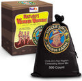 Red Wiggler Composting Worms 500 Count - Boost Garden Soil