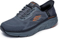 Skechers Men's Slip-ins D'Lux Walker 2.0 Rezinate Sneaker - Easy On