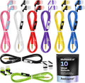 10 Pack Wired Earbuds with Microphone - Bulk Classroom & Travel