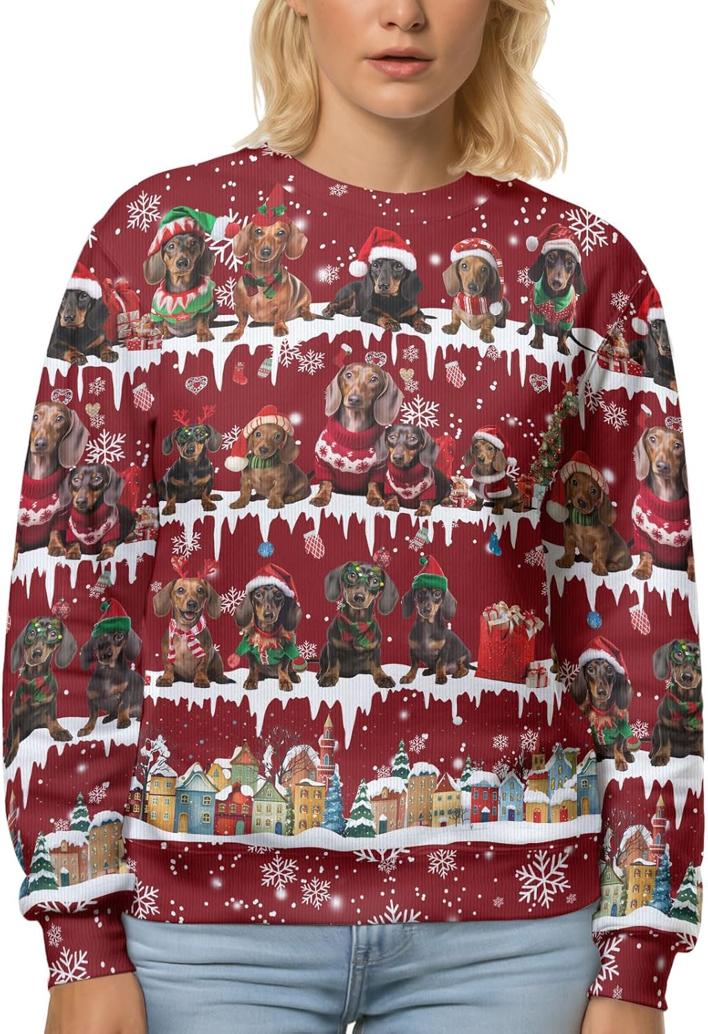 Funny Pet Knit Christmas Sweater by GEPOS for Pet Lovers