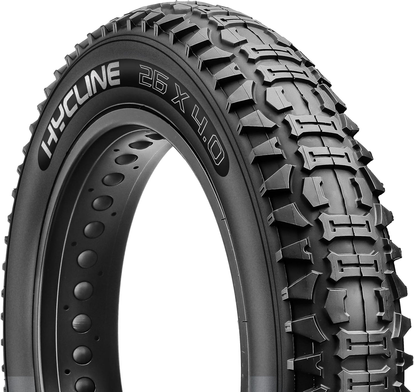 Hycline Ebike Replacement Fat Tire: 20x4.0 Inch Heavy Duty