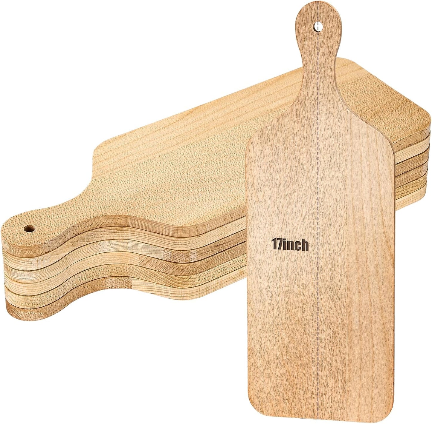 Thick Wood Cutting Boards Set for Chopping and Serving Needs