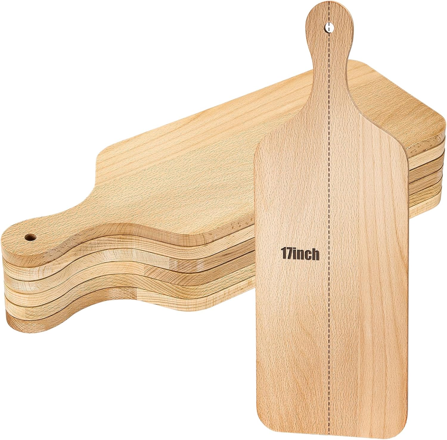 Thick Wood Cutting Boards Set for Chopping and Serving Needs