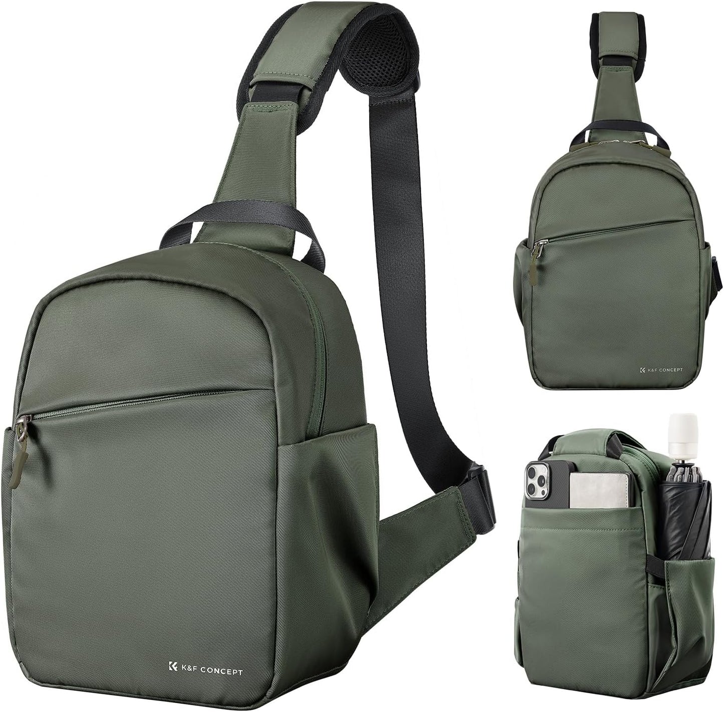 K&F Concept Camera Sling Bag - Carry Your Gear in Style!