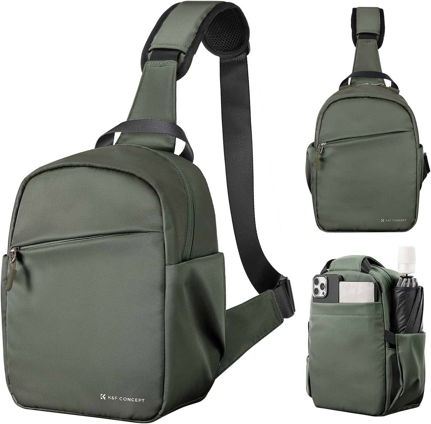 K&F Concept Camera Sling Bag - Carry Your Gear in Style!