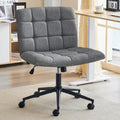 Furnimart Criss Cross Desk Chair with Wheels for Comfort