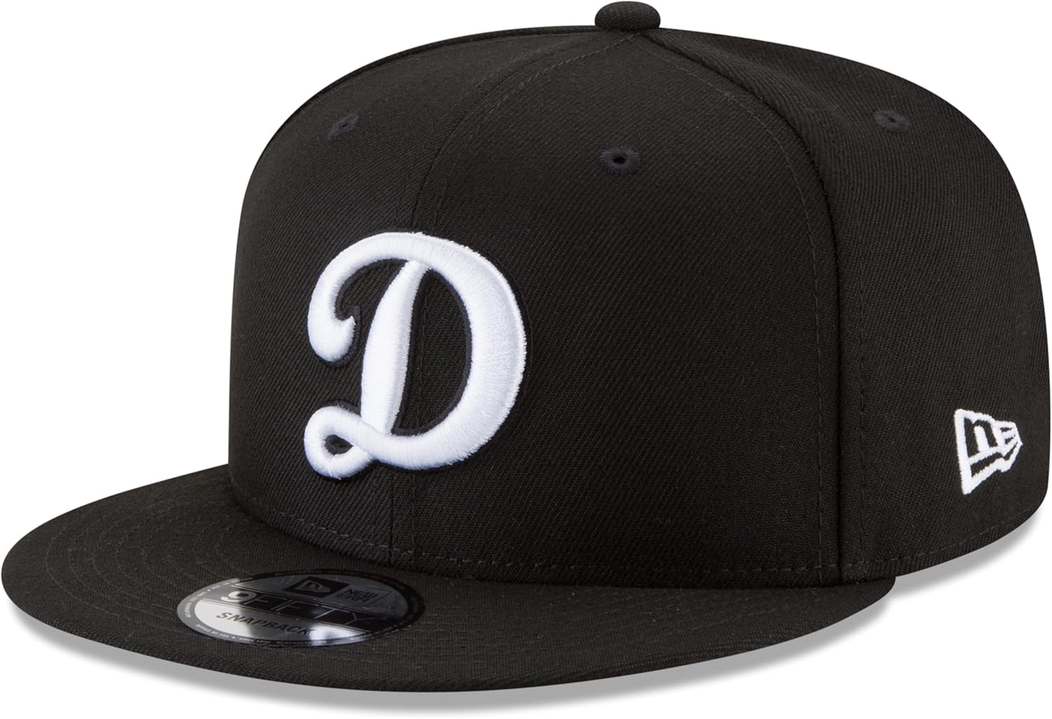 Los Angeles Dodgers 9Fifty Black White Logo Snapback Hat