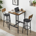 Compact 3-Piece Bar Set for Small Spaces - Stylish & Functional